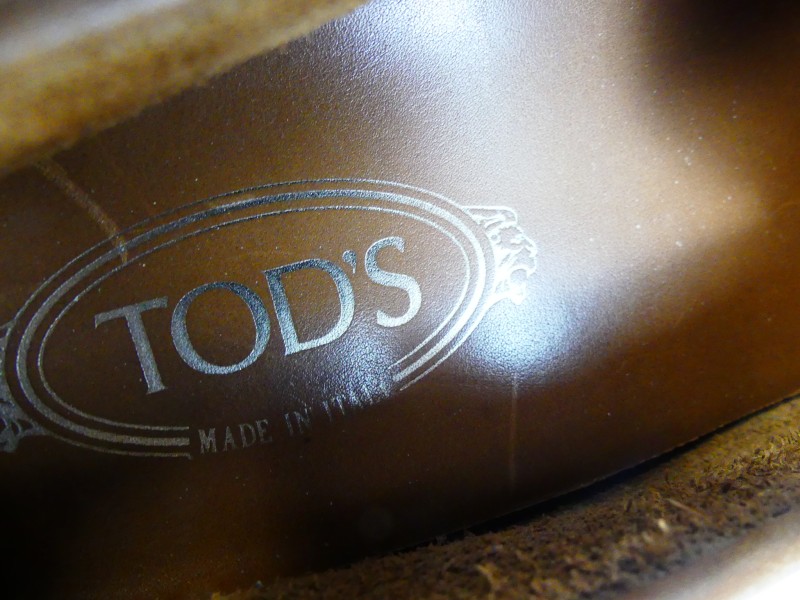 Tod's Loafers bruin herenschoen  maat 9,5