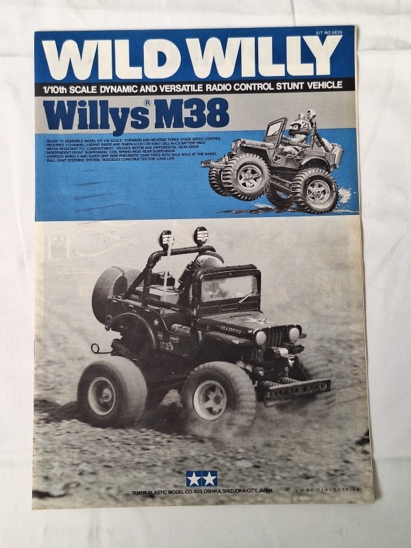 Wild Willy / Willys M38 - schaalmodel - radio-gecontroleerd - Tamiya