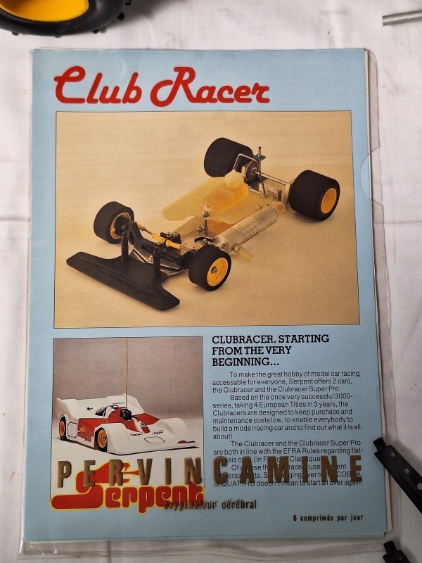 Model race wagen genaamd Club Racer - Serpent 4