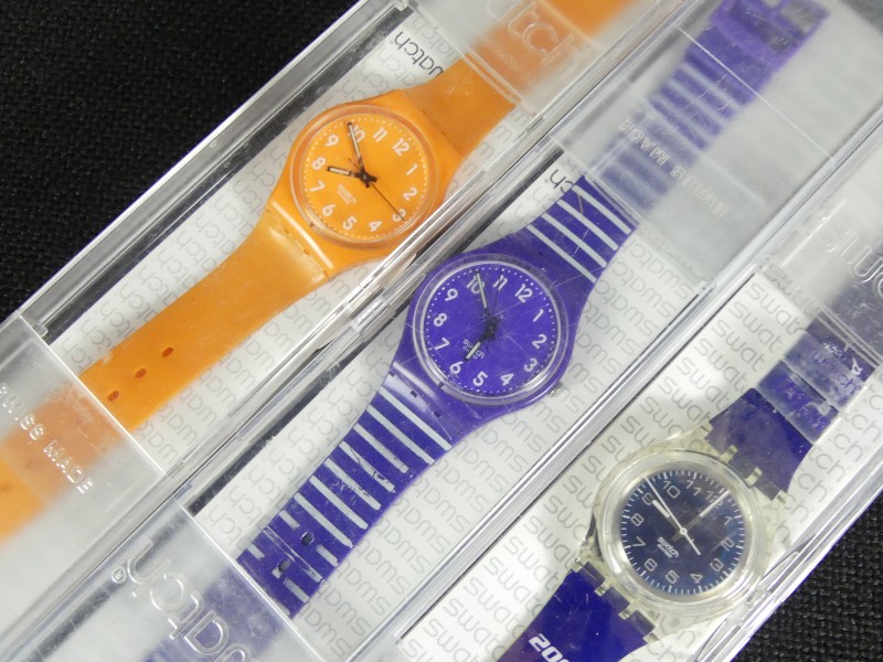 Lot vintage horloges - Swatch Swiss