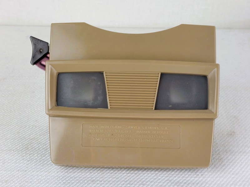 Grijze viewmaster + geschiedenis