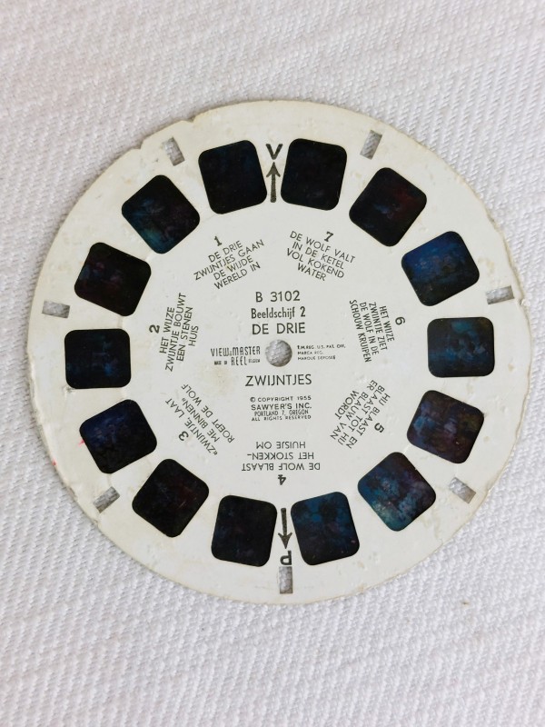 Vintage jaren 60 bakeliet viewmaster + sprookjes