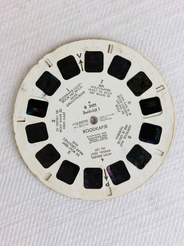 Vintage jaren 60 bakeliet viewmaster + sprookjes