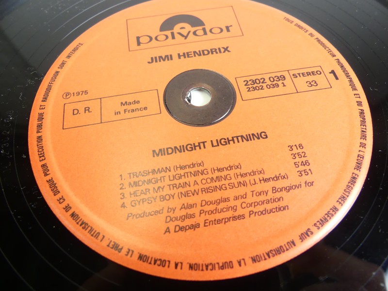 Rory Gallhager / Jimi Hendrix LP's