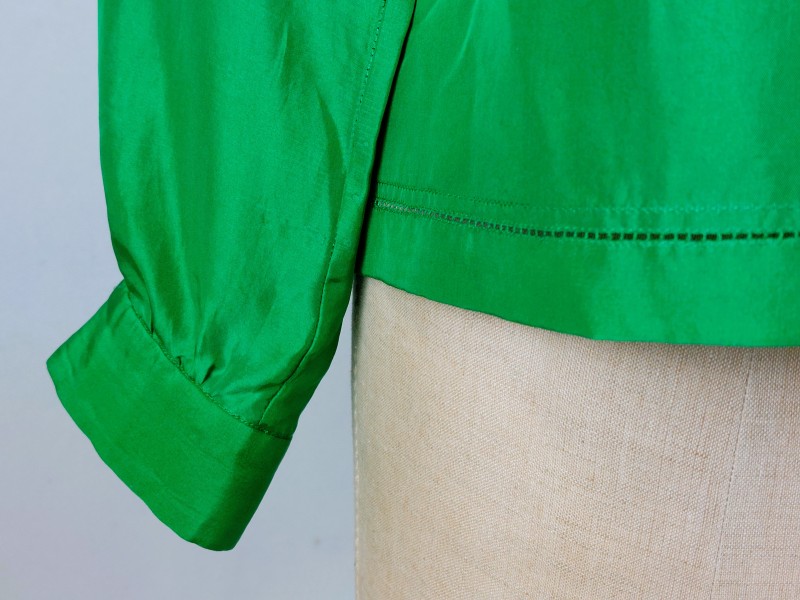 Groene blouse DVN