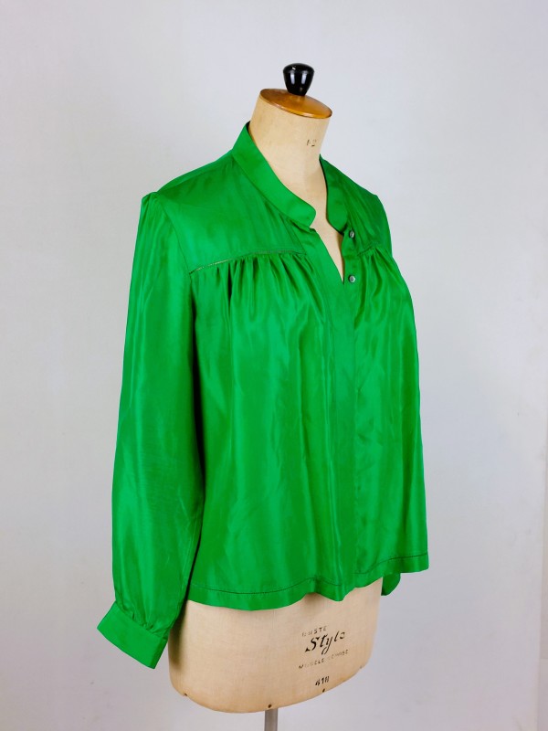 Groene blouse DVN