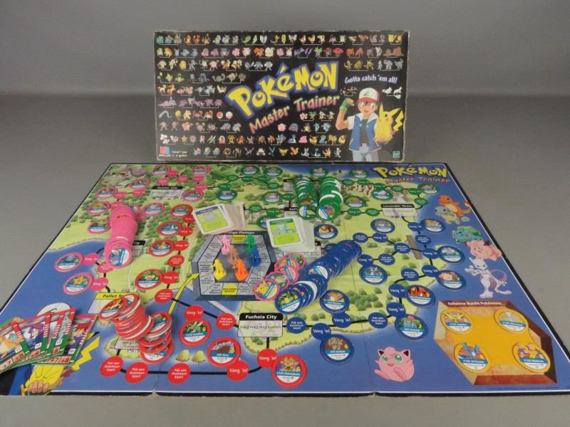 Pokémon Master trainer bordspel