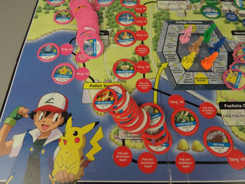 Pokémon Master trainer bordspel