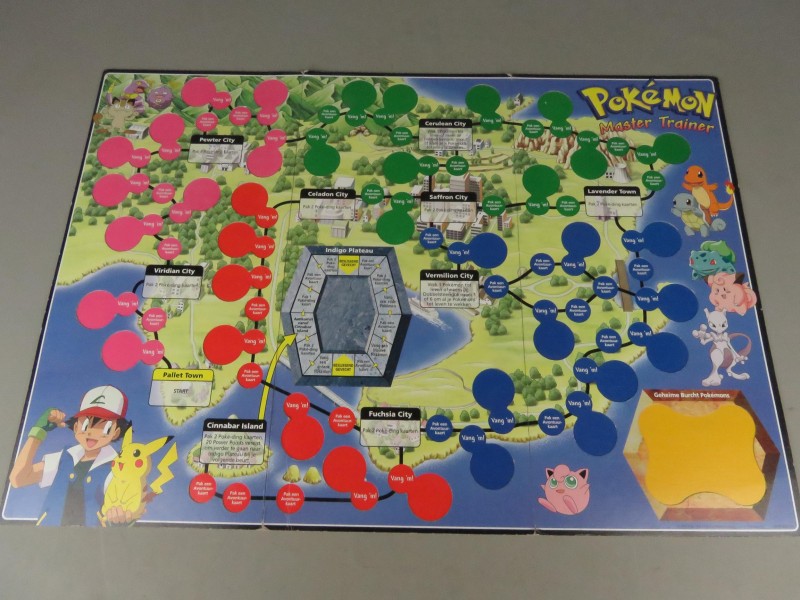 Pokémon Master trainer bordspel