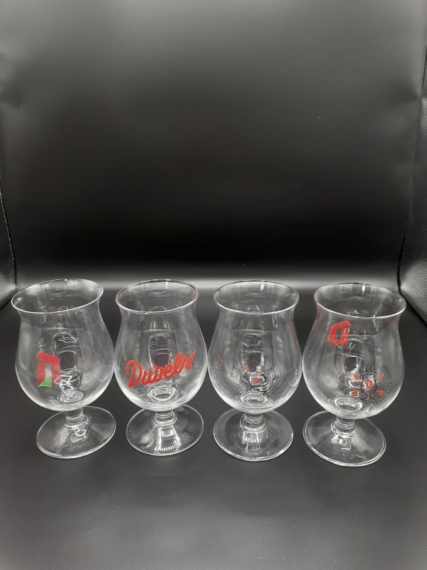 4 Duvel glazen