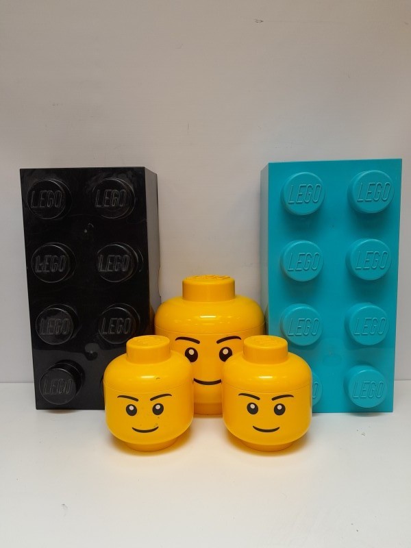 Verschillende opbergdozen - Lego