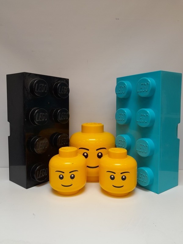 Verschillende opbergdozen - Lego