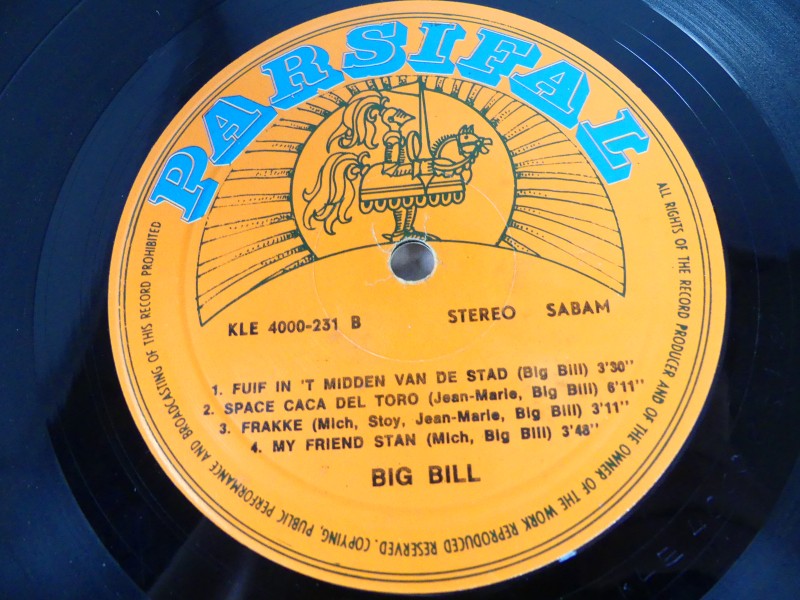 Big Bill - Debuut Album LP