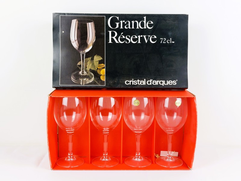 Lot kristallen glaswerk, Crystal d'Arques