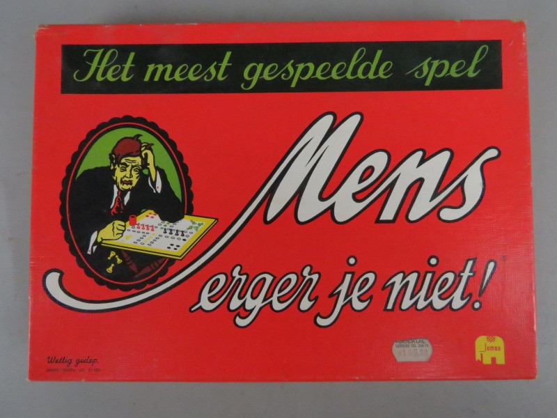 Vintage "Mens erger je niet" compleet