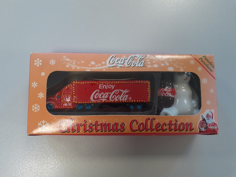 Coca Cola Christmas Collection porseleinen beeldjes