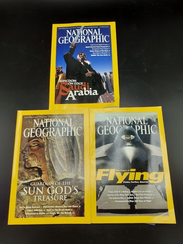 National Geographic magazines 2003 (pakket 13)