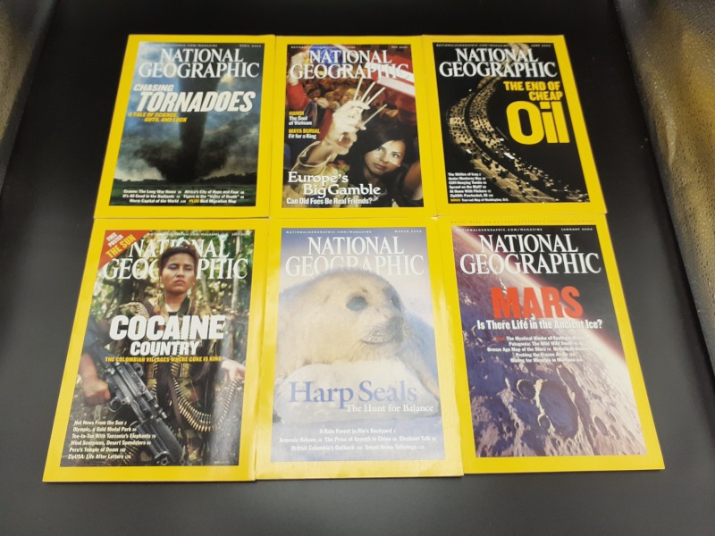 National Geographic magazines 2004 (pakket 14)