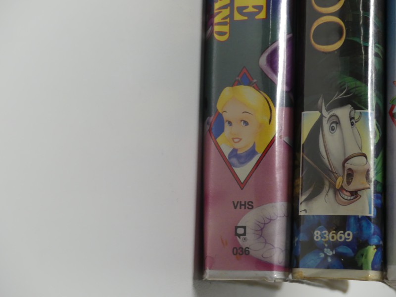 Vintage vhs banden disney