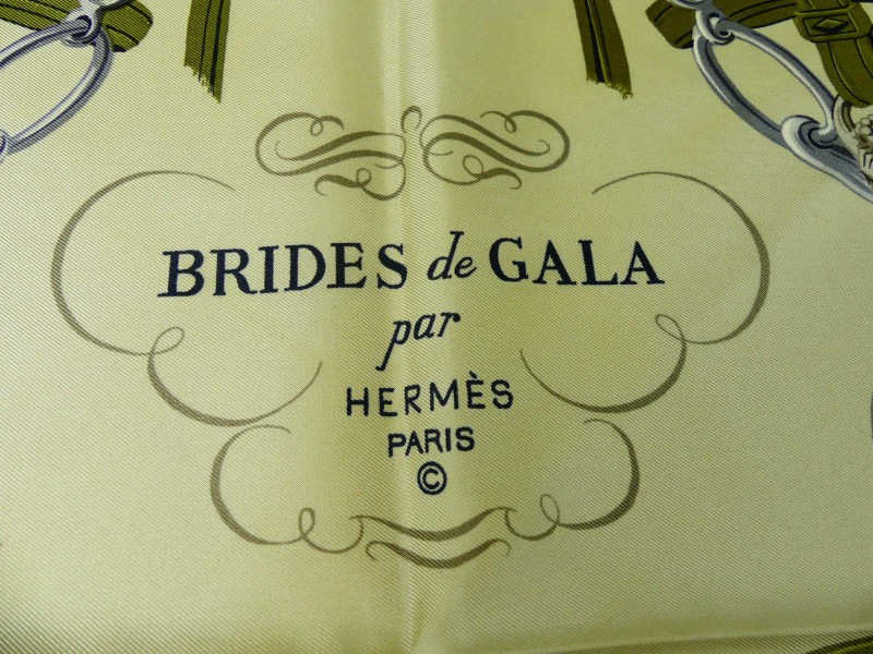 Sjaal gemerkt Hermés 'brides de gala'