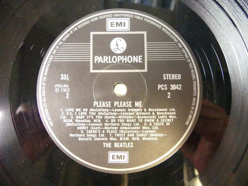 LP 'Please Please Me' - The Beatles