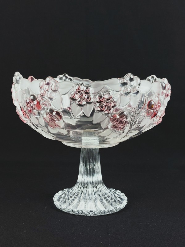 Waltherglas cherry crystal blossom bowl