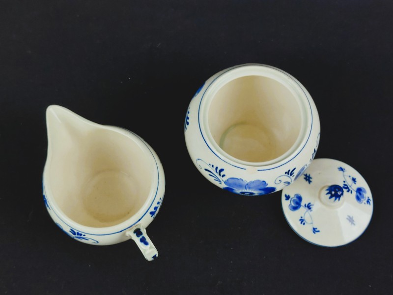 Vintage Delfts Blauw koffie serviesset