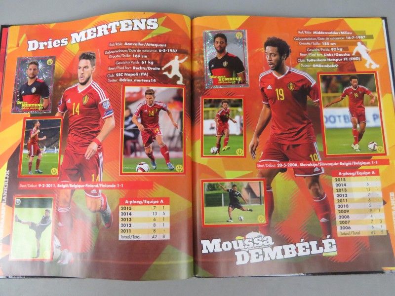 2938 WK 2014 Panini stickers en volledig boek