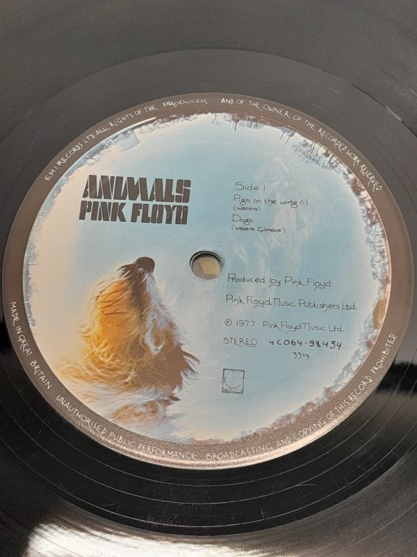 LP Pink Floyd - Animals