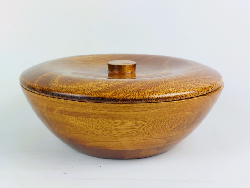 Japanse stijl zaka houten rijstbowl