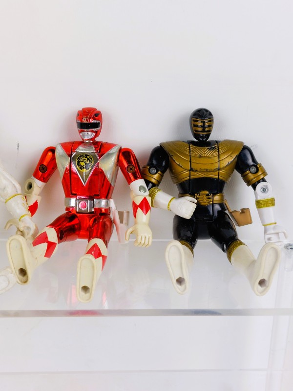 12 Actiefiguren: Original Mighty Morphin, Power Rangers, 1993