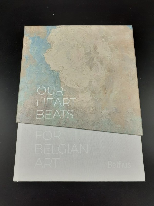 "Our heart beats for Belgian art" boek