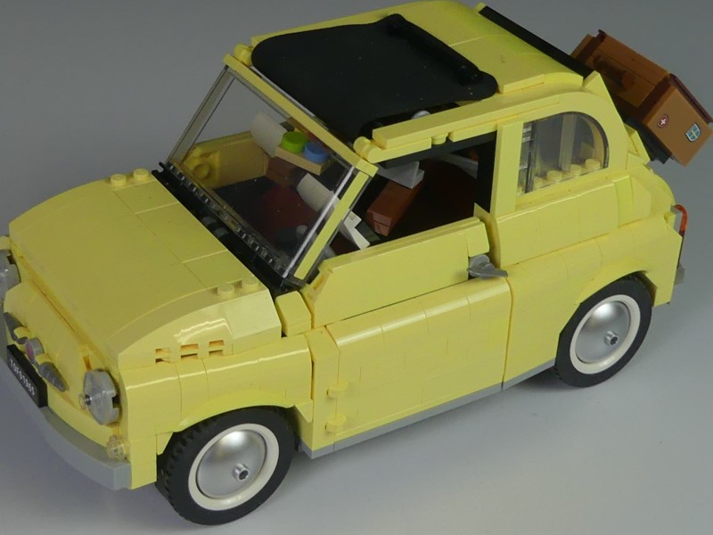 Vintage La Dolce Vita Fiat 500 Lego - 10271