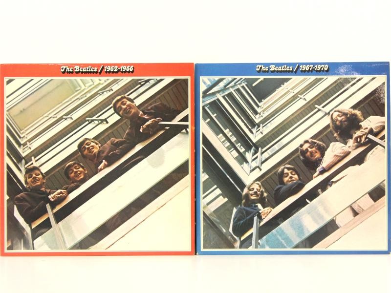 Complicatiealbums The Beatles 1962-1966 - 1967-1970 (Rode en Blauwe LP)