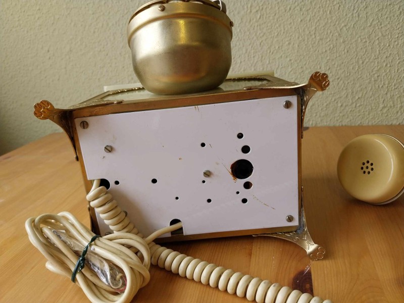 Marmer telefoon uit de jaren 50