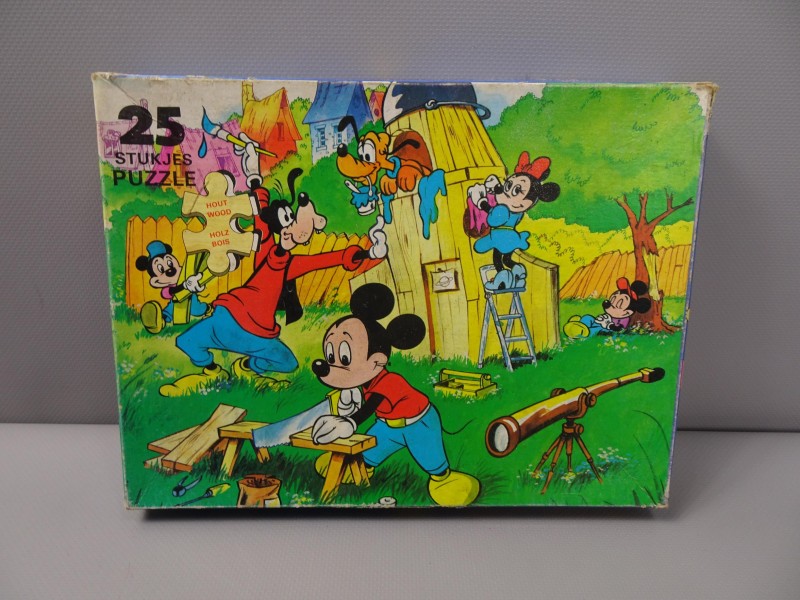 Mickey Mouse puzzel