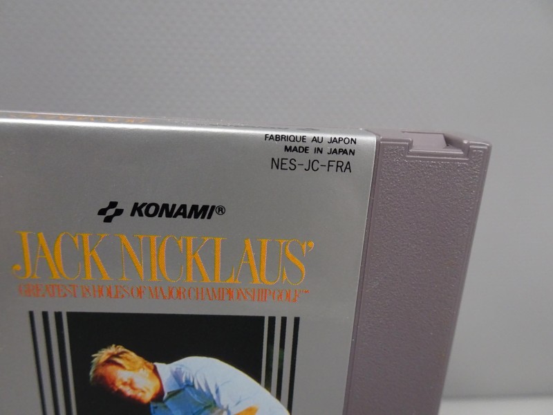 NES Jack Nicklaus golf spel (compleet)