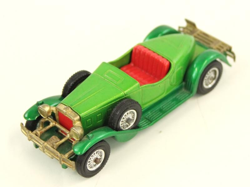 Reeks van 11 miniatuur old timer auto's - Matchbox/Lesney