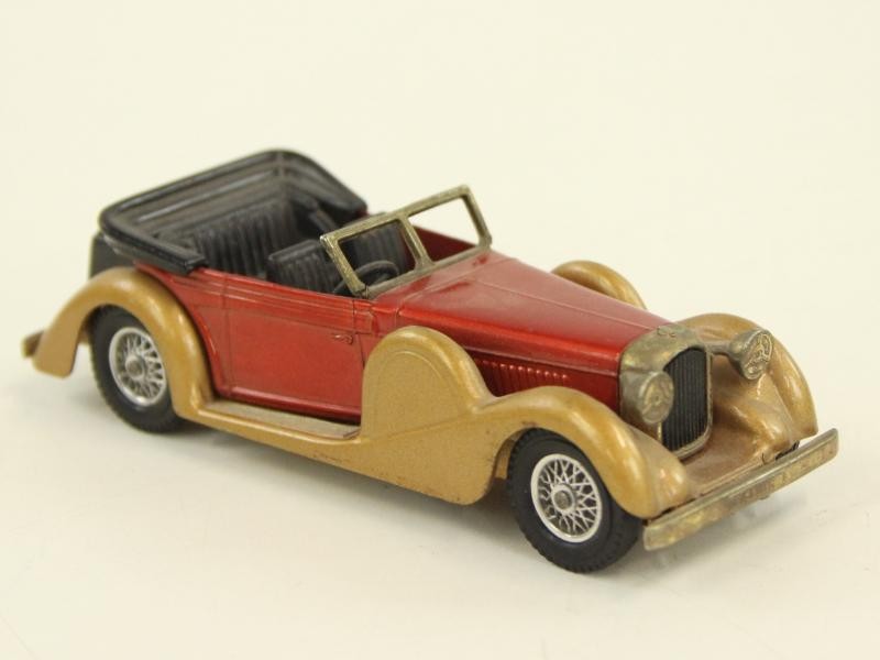 Reeks van 11 miniatuur old timer auto's - Matchbox/Lesney