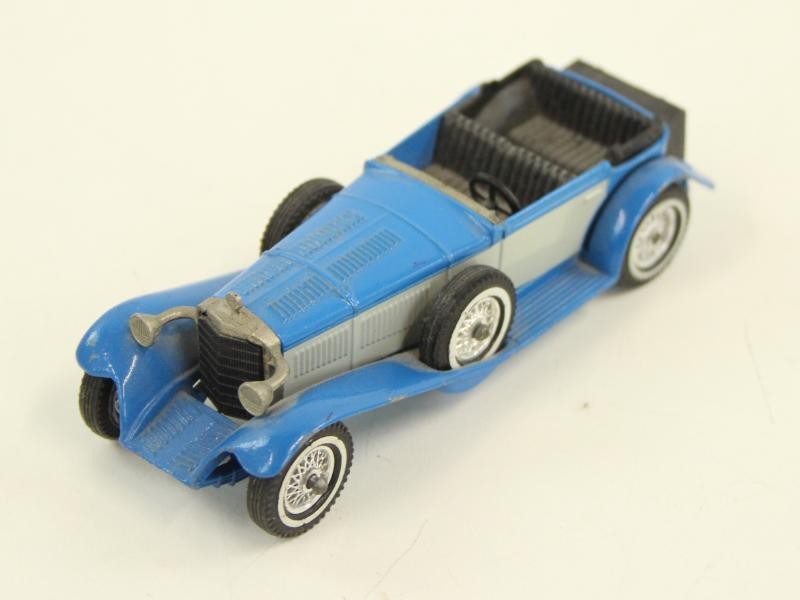 Reeks van 11 miniatuur old timer auto's - Matchbox/Lesney