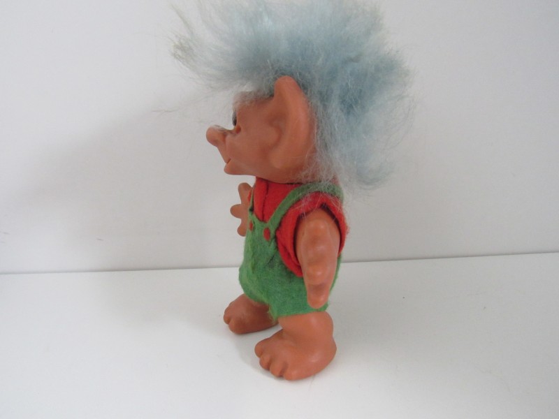 Vintage Thomas Dam troll ( blauwe haren )