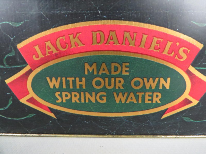 Vintage Jack Daniel's Whiskey blik