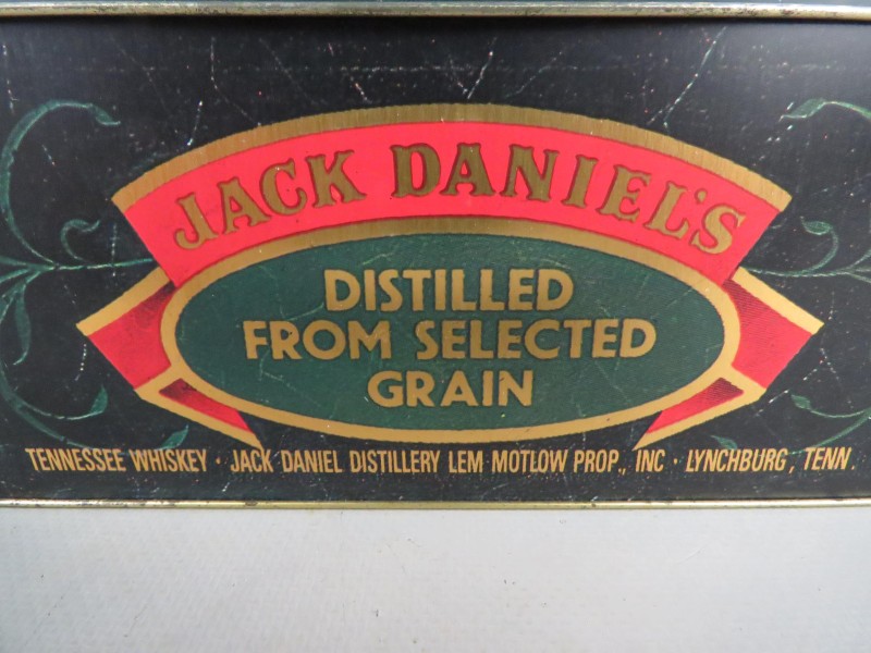 Vintage Jack Daniel's Whiskey blik