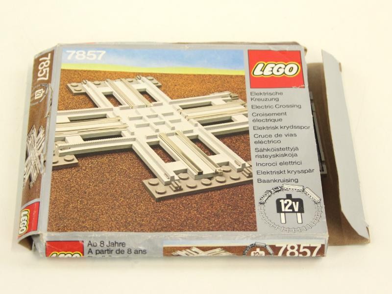 diverse Lego electrische treinrail systeem sets