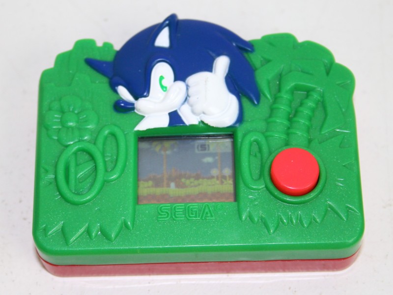 SEGA Mcdonald's Happy Meal Mini games - Sonic, Monkey Ball - 2003