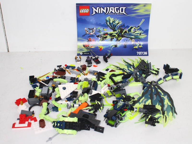 Lego Ninjago - 70736 Aanval van de Morro Draak. - Kringwinkel