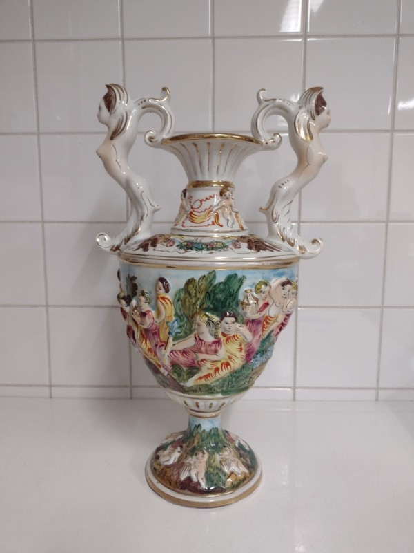 Vaas Rococo Capodimonte