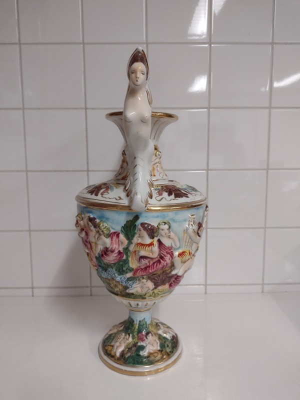 Vaas Rococo Capodimonte