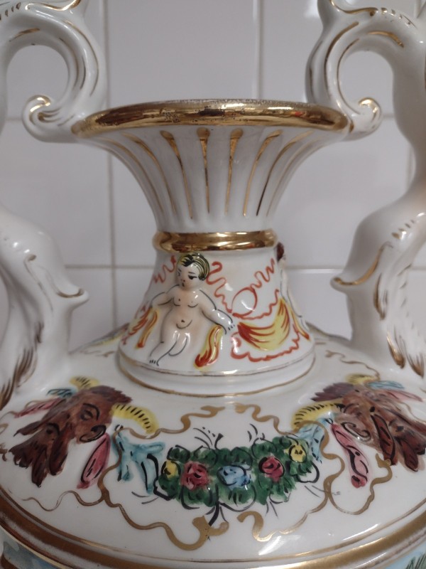 Vaas Rococo Capodimonte