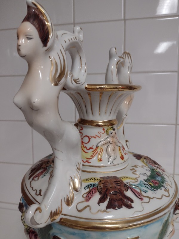 Vaas Rococo Capodimonte